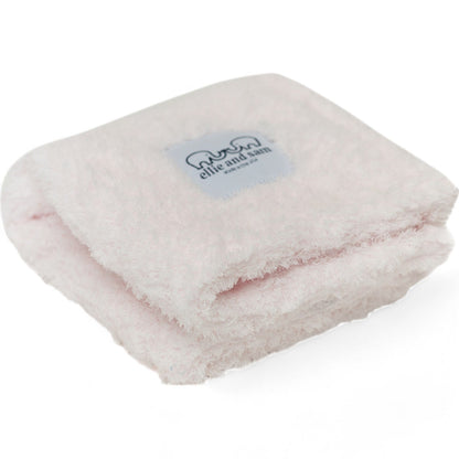 Chenille Baby Lovey Security Blanket – Classic | Pink
