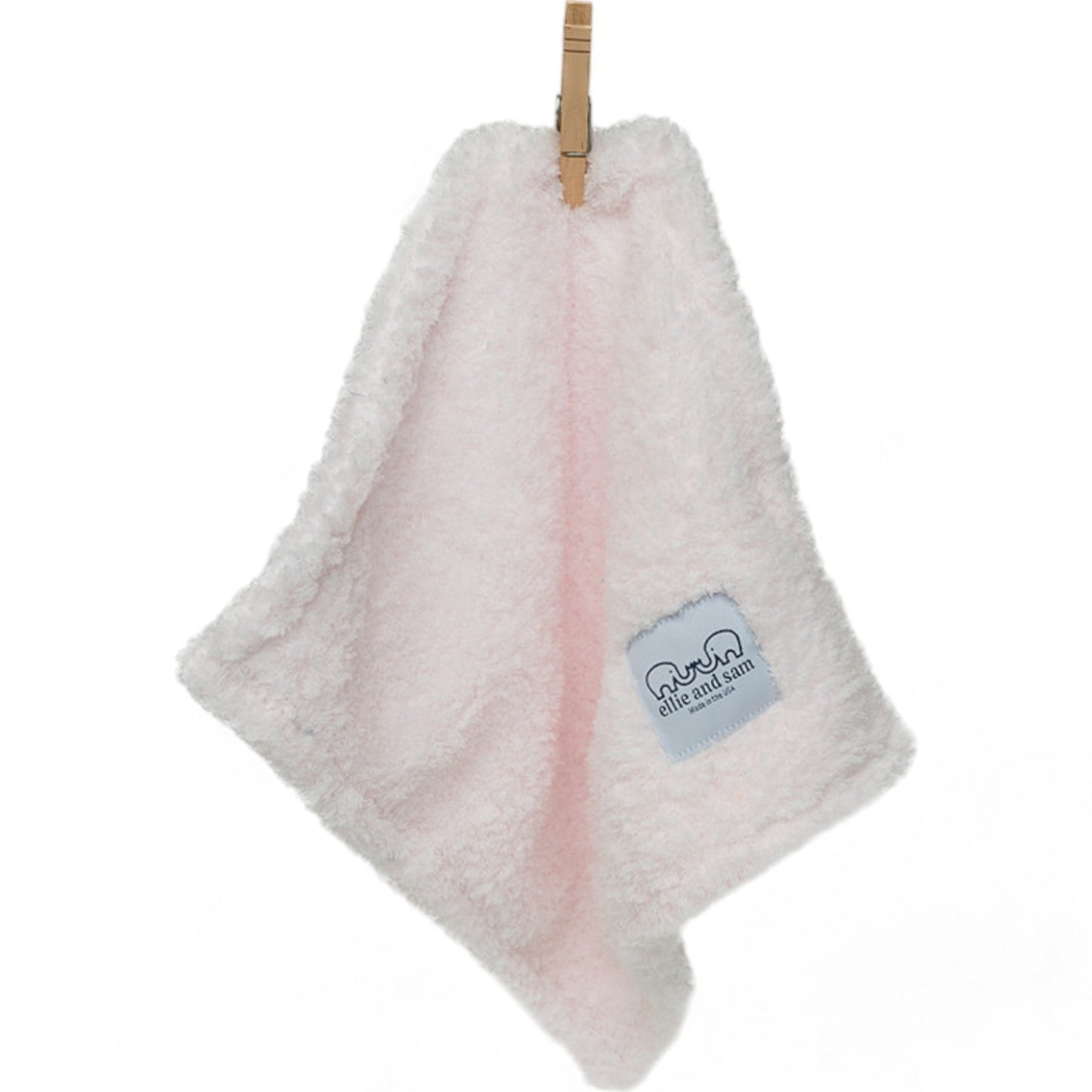 Chenille Baby Lovey Security Blanket – Classic | Pink