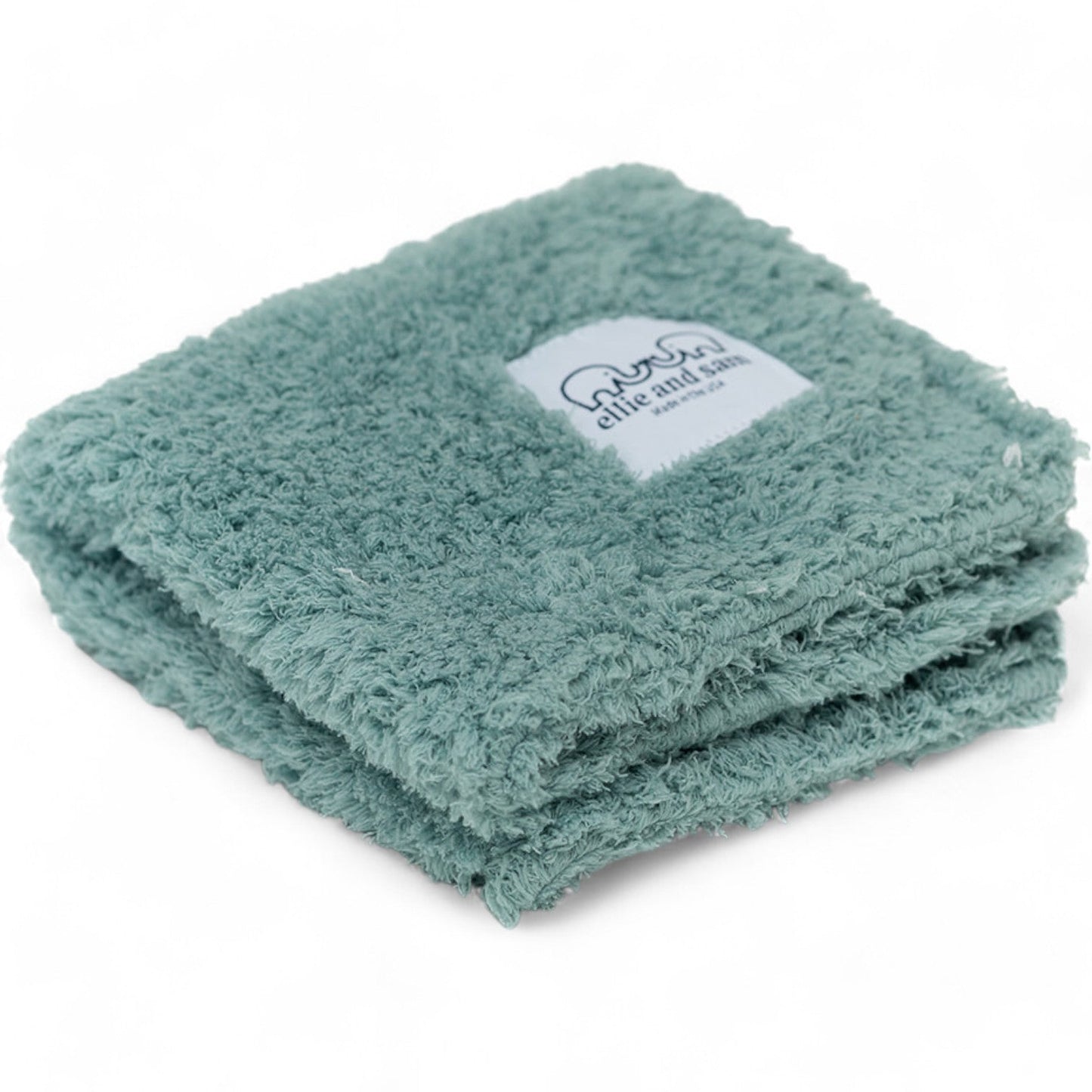 Chenille Baby Lovey Security Blanket – Classic | Sage