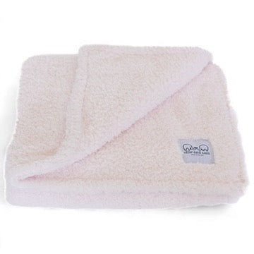 Classic Chenille Baby Blanket – Pink