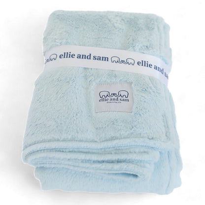 Luxury Baby Blanket - Luxe | Blue