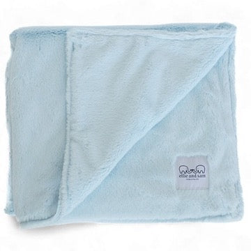 Luxury Baby Blanket - Luxe | Blue