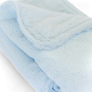 Luxury Baby Blanket - Luxe | Blue