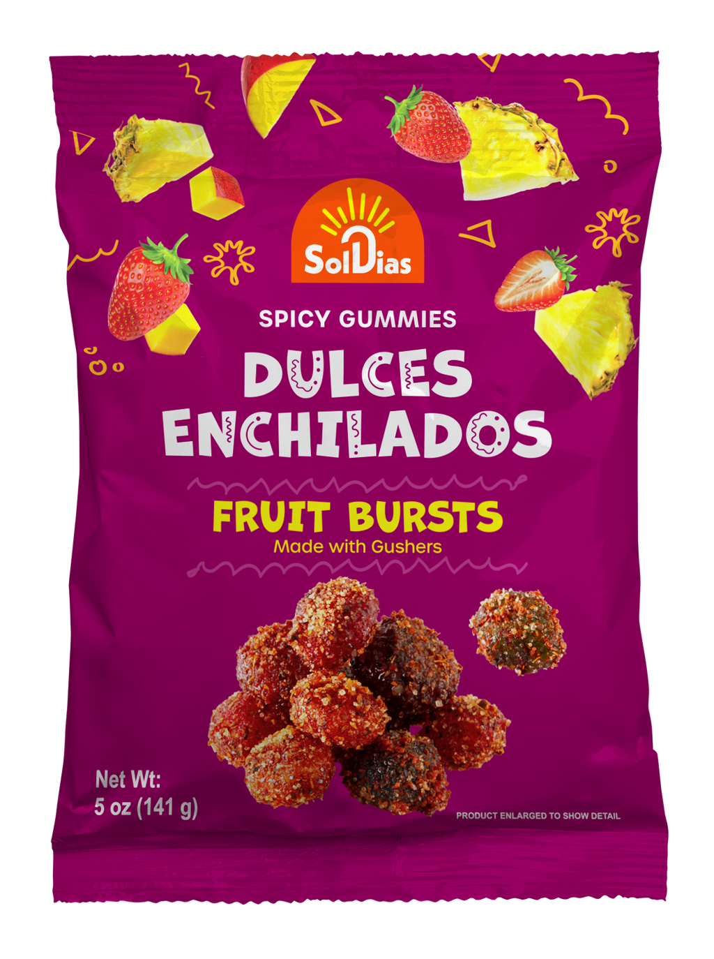 Dulces Enchilados - Spicy Gushers 5 oz