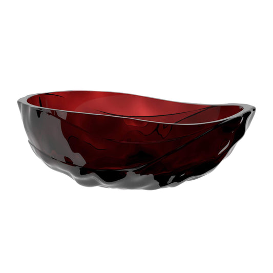 Nuvia Extra-Large 67-Inch Modern Freestanding Oval Resin Soaking Bathtub (SAK39750)