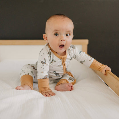 Mummy-Saurus Rex Bamboo Sleeper