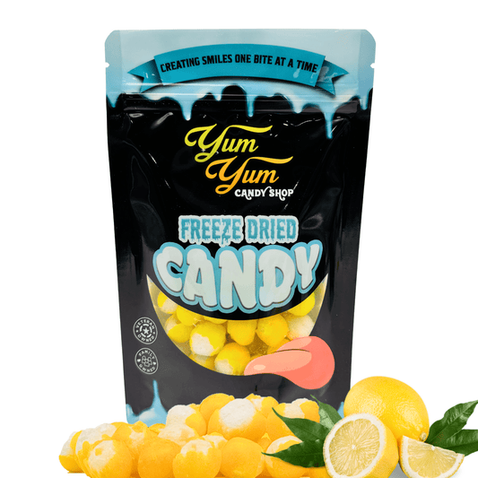 Freeze Dried Lemon Balls