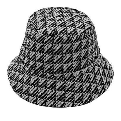 Geometric Patterned Bucket Hats