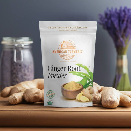 Naturally Grown Ginger Powder – Certified Lead-Free, Lab Tested for Purity
