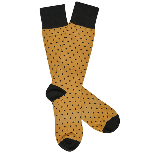 Gold and Black - Small Dot