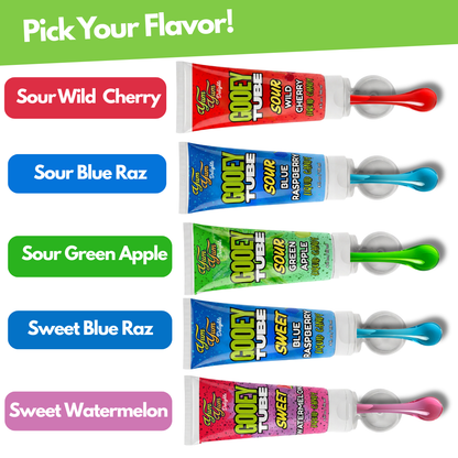 Ooey Gooey Liquid Candy Tubes