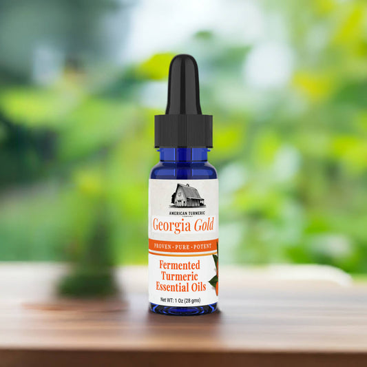 Fermented Turmeric Essential Oil – Whole-Plant Extract, Lead-Free, Internal & Topical Use