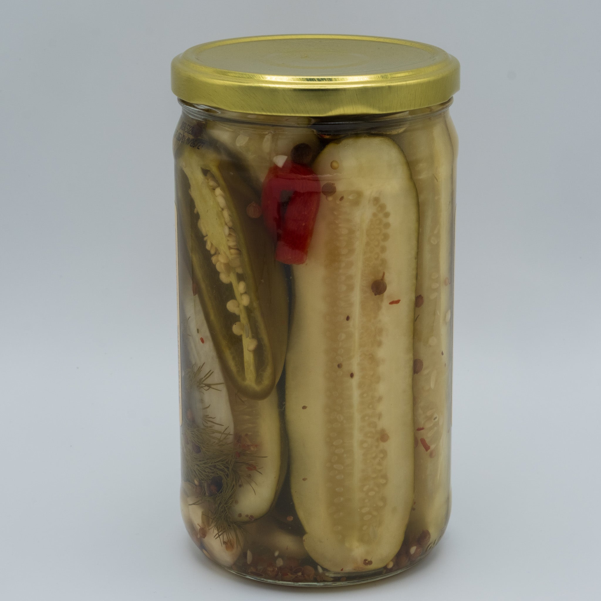 Old-Fashioned Granny’s Hot Sweet Pickles (24oz) | Amish Country Store