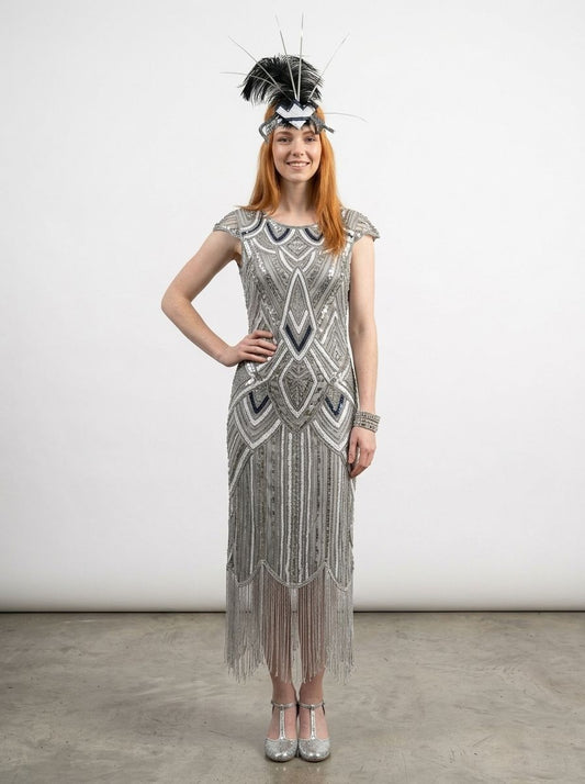 Flashy Feather Headband