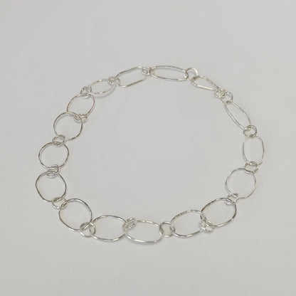 Silver Link Necklace