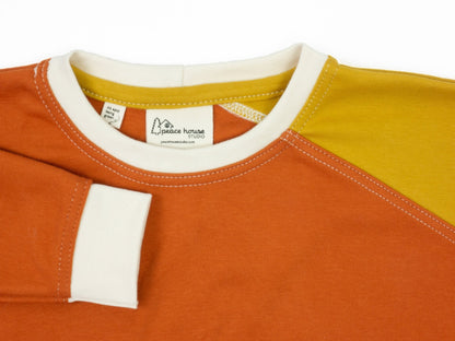 Big Kid Diagonal Colorblock Sweatshirt