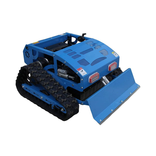 OVK Heavy-Duty 21-Inch 9HP Commercial Remote-Controlled Robotic Lawn Mower With Tracks And Plow (SAK26583)
