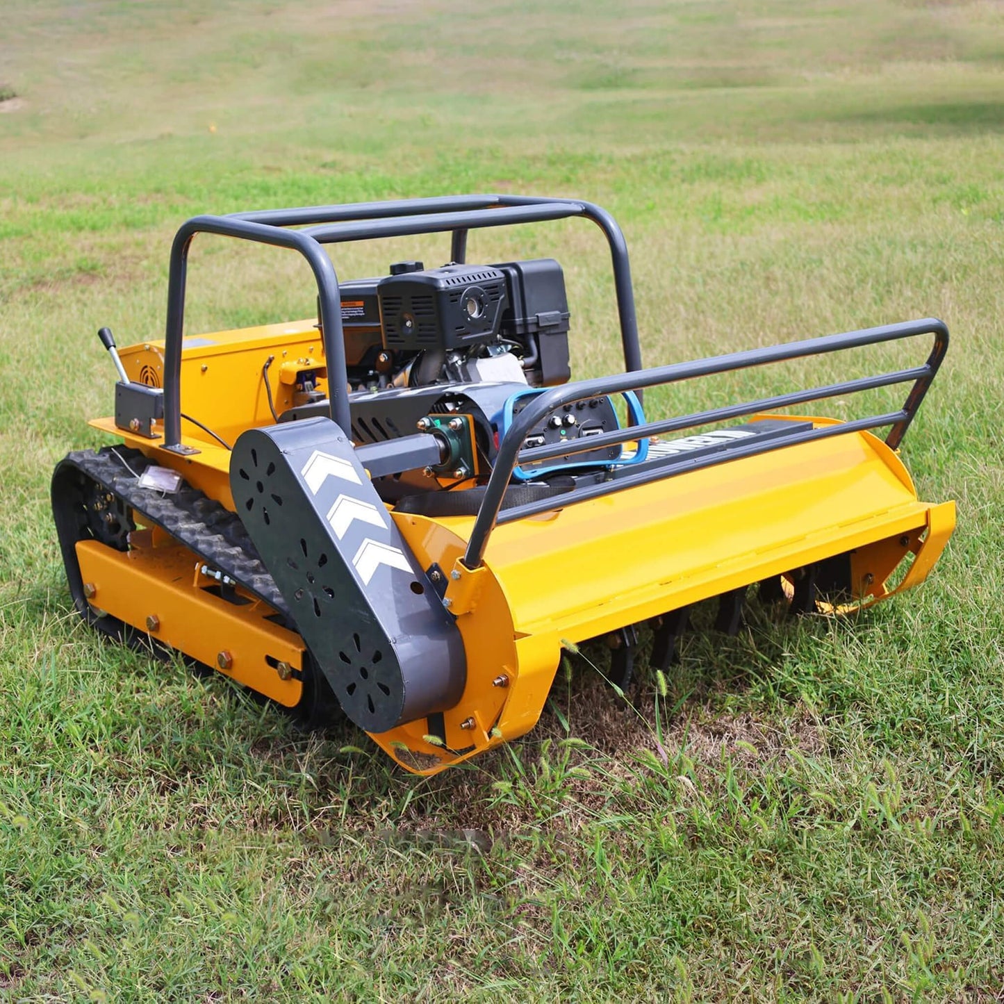 OVK Heavy-Duty 459CC Commercial Remote-Controlled Hybrid Mower (SAK68124)