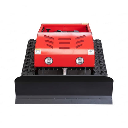 OVK Heavy-Duty 9HP Commercial Remote-Controlled Oil-Electric Hybrid Track Drive With Plow (SAK76425)