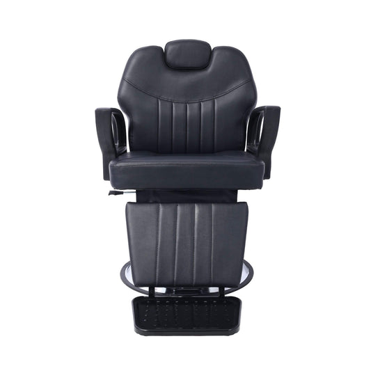 Heavy-Duty Extra-Wide PU Leather Hydraulic Reclining Barber Chair (SAK74613)