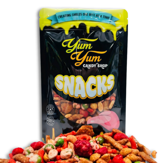 Hot Honey Snack Mix – Sweet & Spicy Pub Blend