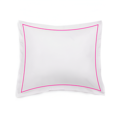 400TC Cotton Single Edge Embroidery Sateen Solid Duvet Cover Set