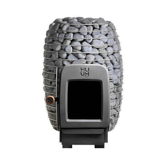 Huum Hive Heat LS 12KW Sauna Stove With Firebox Extension & Sauna Stones [H1012012] (SAK85317)