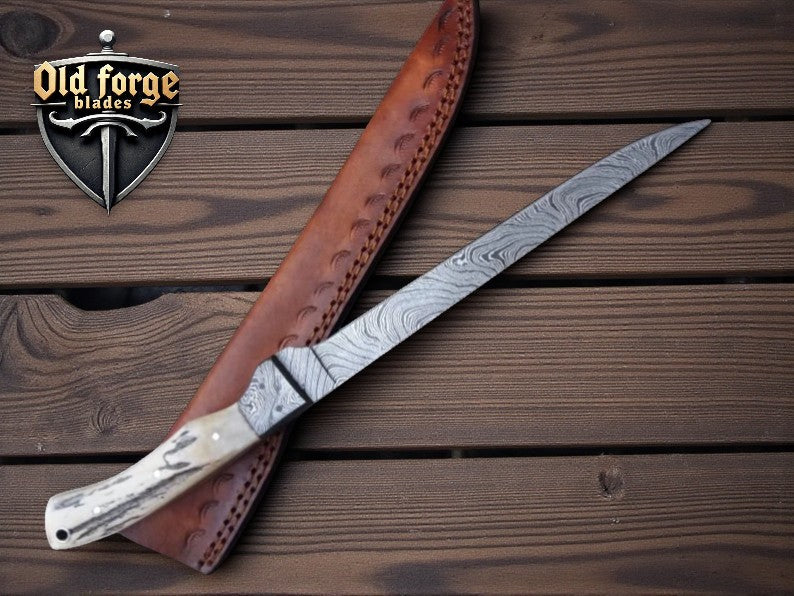 Premium Handmade Fillet Knife – Buy Damascus Steel Fillet Knives