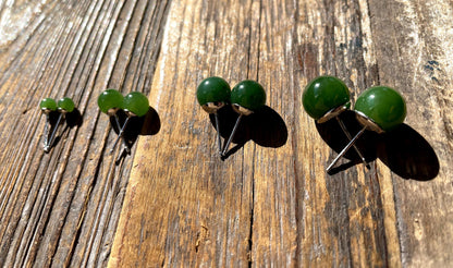 Earrings, Round Studs