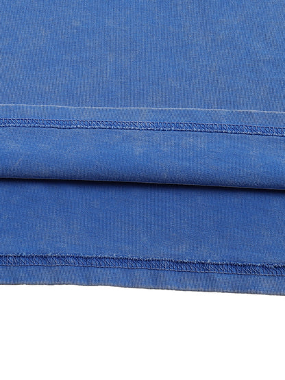 Casino - Snow Washed Oversized Cotton T-Shirt