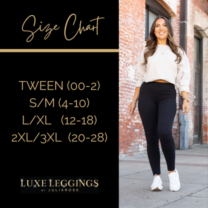 Becca - BROWN Crossover Full Length Leggings with Pockets
