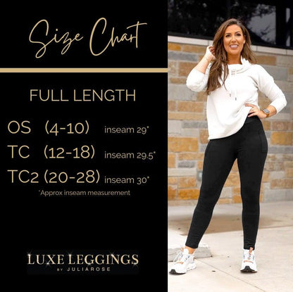 Nyla - Navy Full-Length with Pocket Leggings