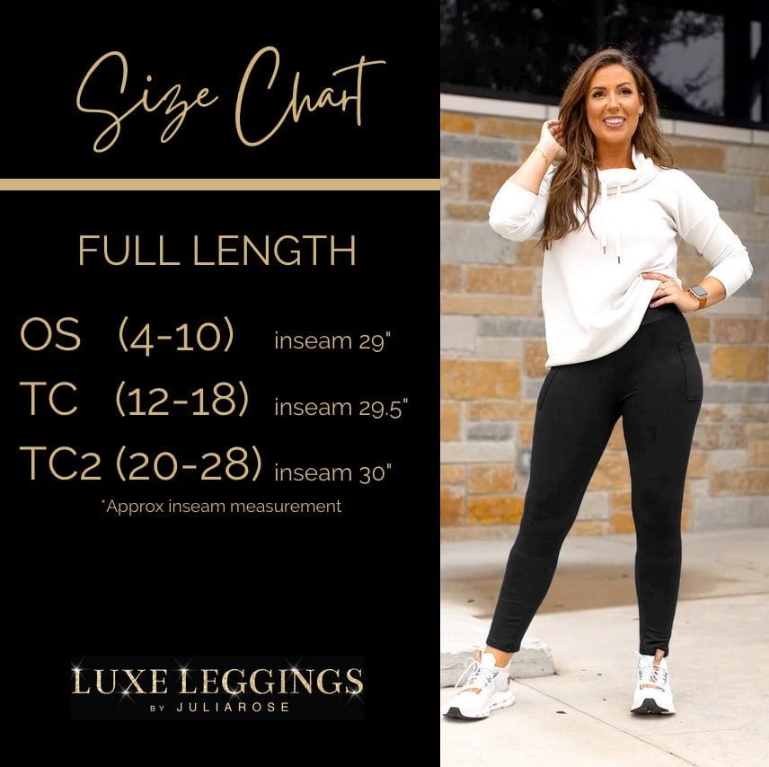 Lilla -   Black Fleece Full Length Leggings with Pockets