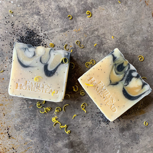 Lemon Poppyseed Yogurt Soap