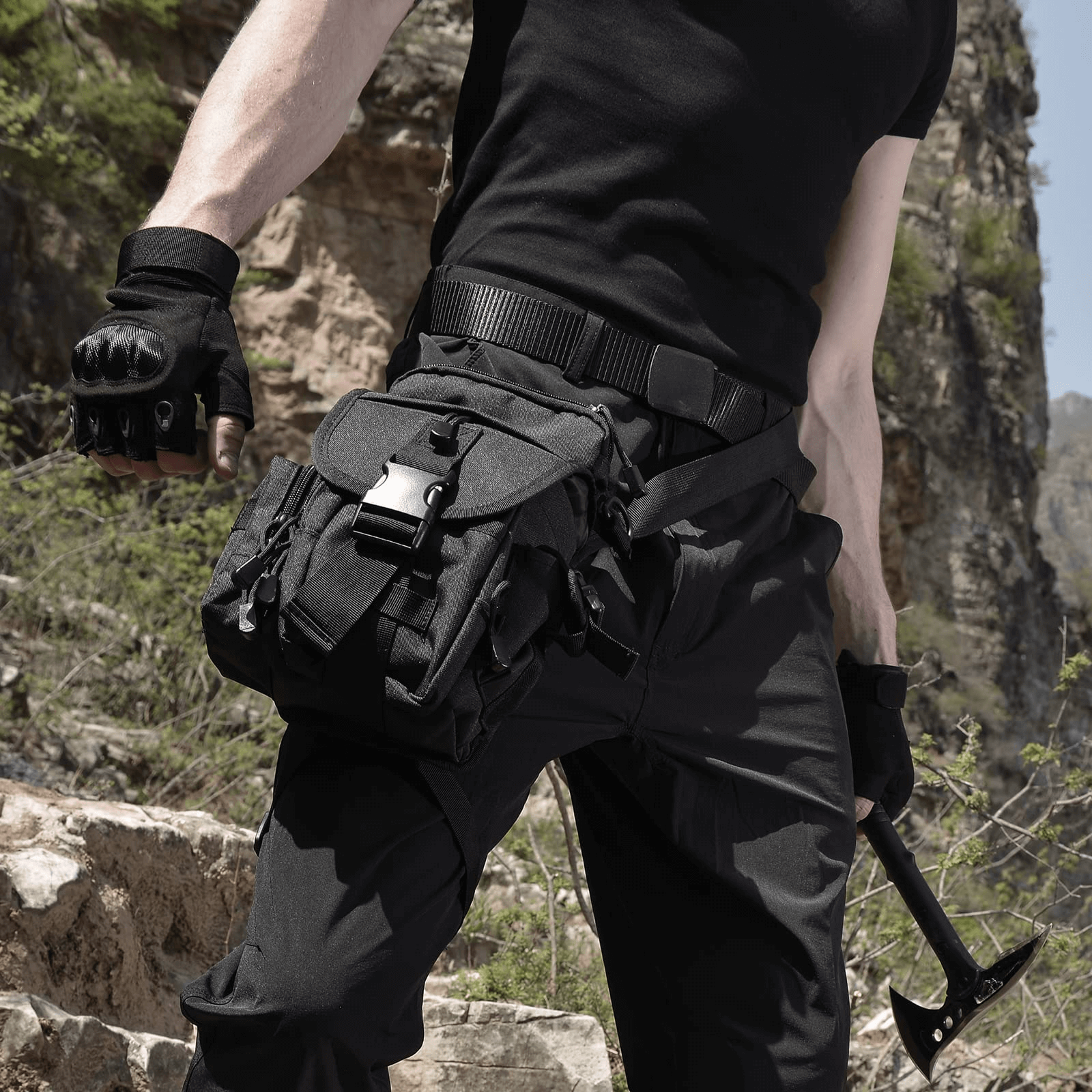 ANTARCTICA® Outdoor Drop Leg Pouch Bag