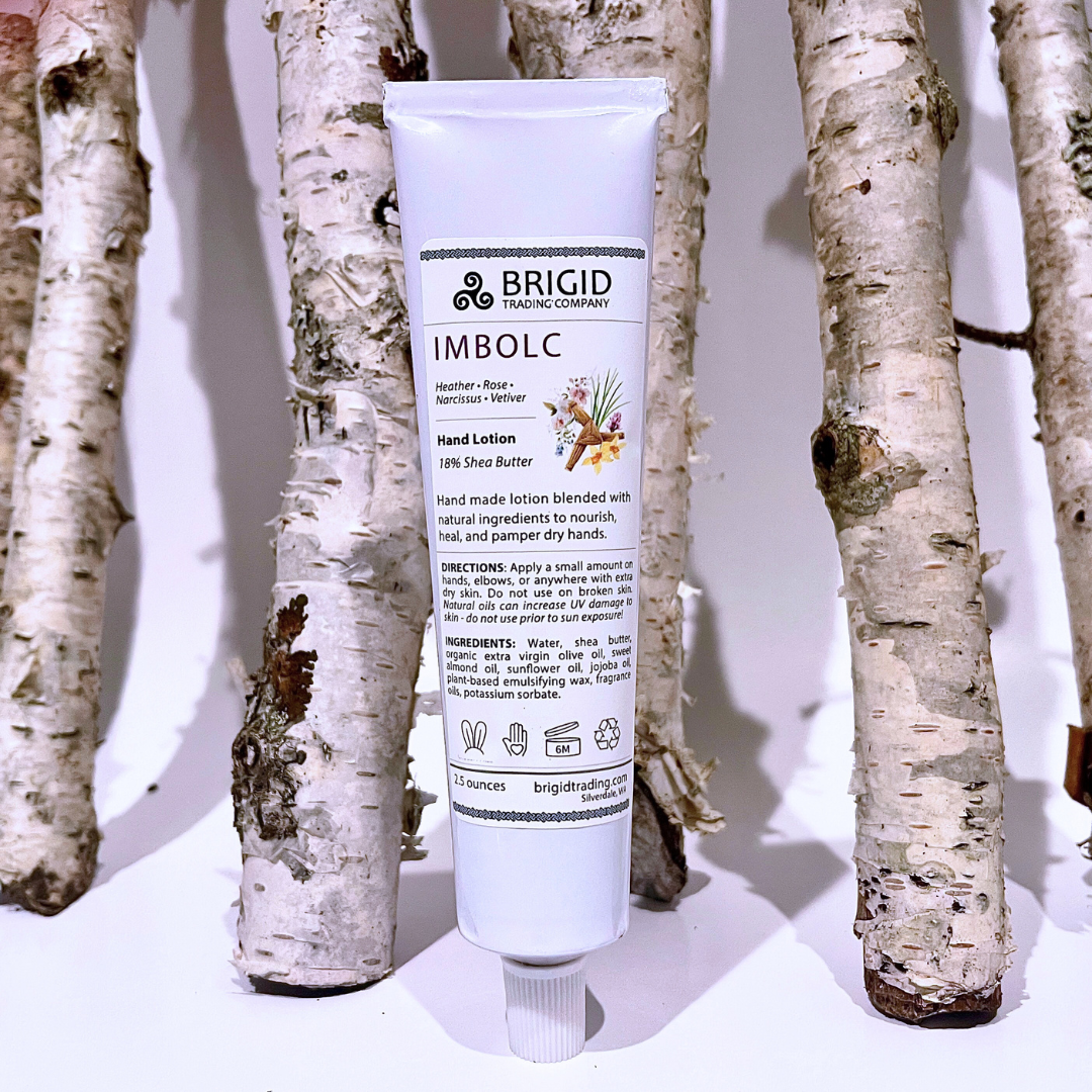 Imbolc Natural Hand Lotion - Heather, Rose, Narcissus, and Vetiver