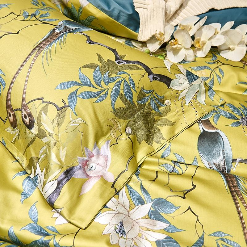Birds Of Afrodita Duvet Cover Set (Egyptian Cotton)