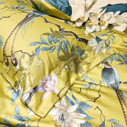 Birds Of Afrodita Duvet Cover Set (Egyptian Cotton)