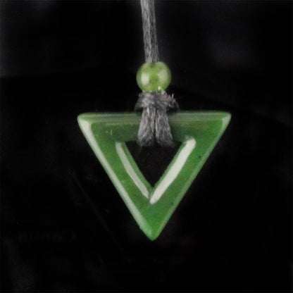 Jade Triangle Pendant, 5032