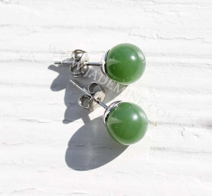 Earrings, Round Studs