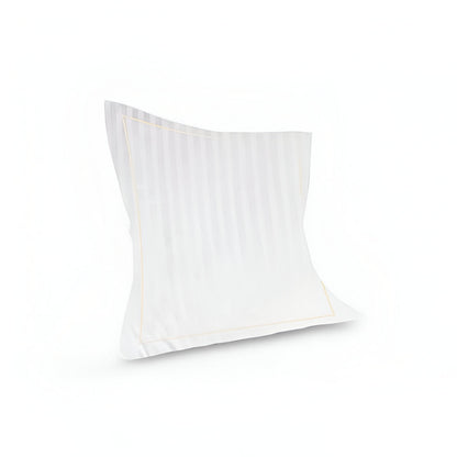 400TC Cotton Single Edge Embroidery Sateen Stripe Duvet Cover Set