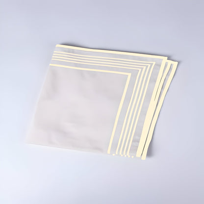 Smart Border 400TC Cotton Embroidery Sateen Solid Duvet Cover Set