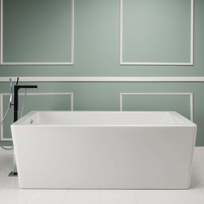 Jacuzzi Bianca 66-Inch Whirlpool Bath [JBIF6636WUR2CPWW/WC] (SAK41632)