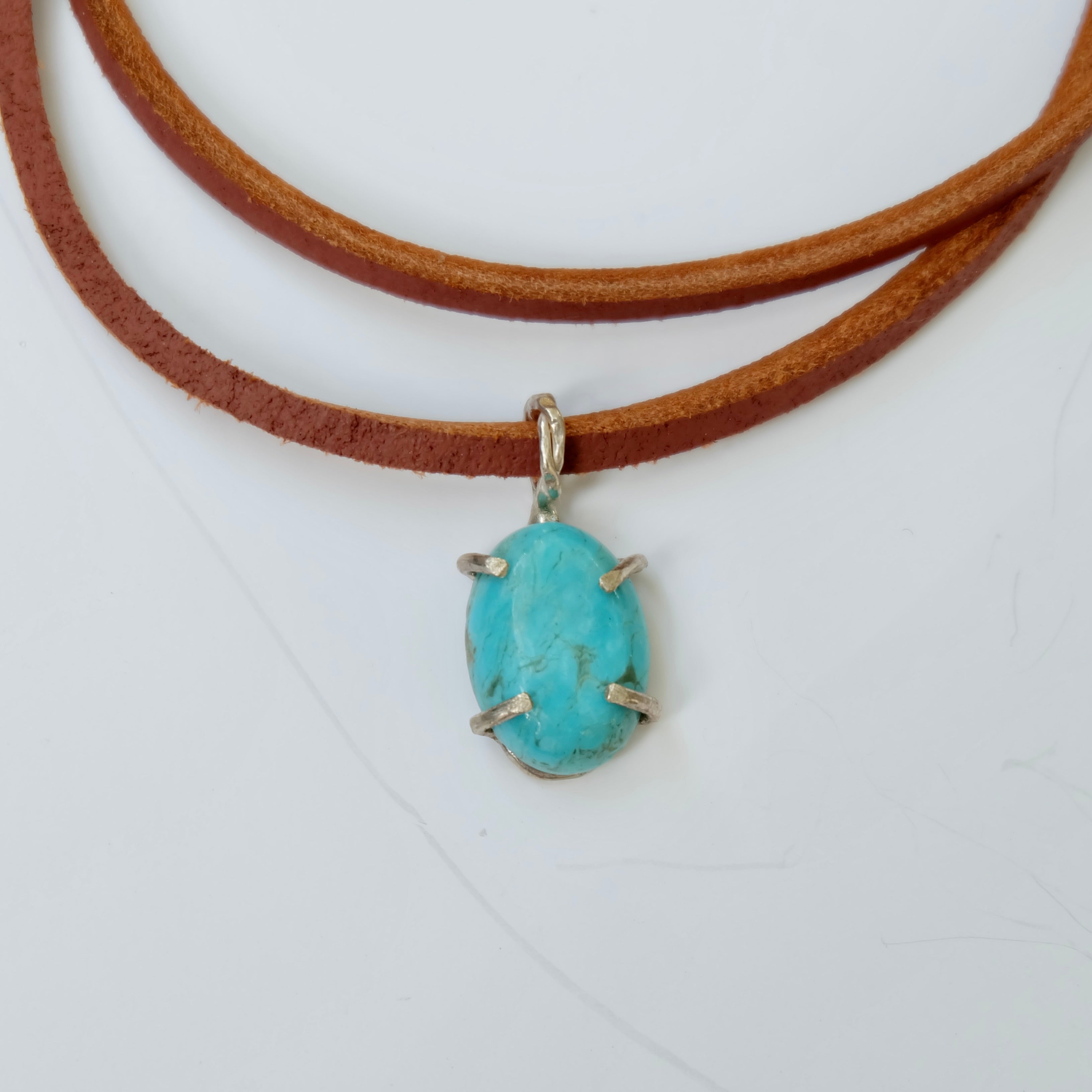 Turquoise Charm Necklace