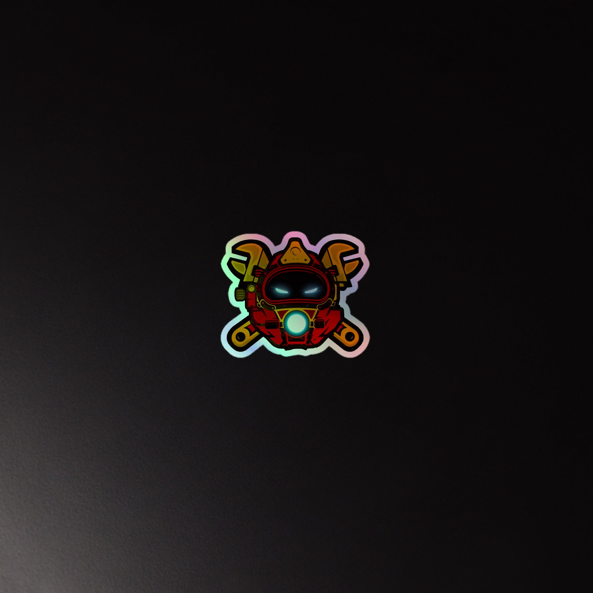 Made Under Pressure / Offshore Holographic Sticker