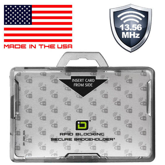 Secure Badge Holder DuoLite ® Horizontal  2 ID Card Holder