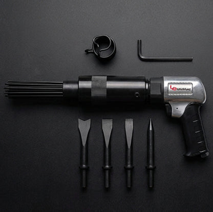 Professional Air Needle Chisel - 4500 BPM with Chisel Kit & 19 Needles