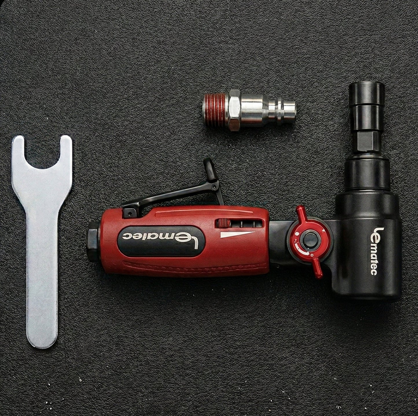 Professional Flexible Air Die Grinder - 20,000 RPM with 1/4" Collet (LE-G2543R)