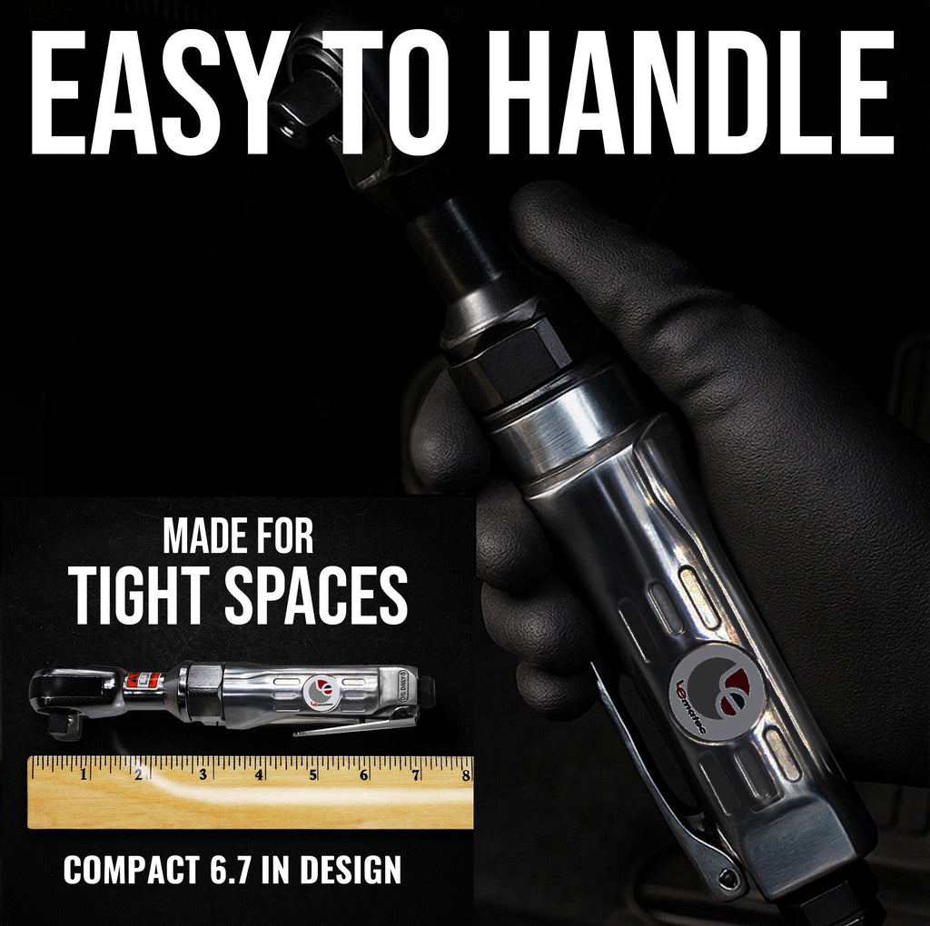 LE-RW57 1/2" Air Ratchet | Compact Heavy-Duty Wrench