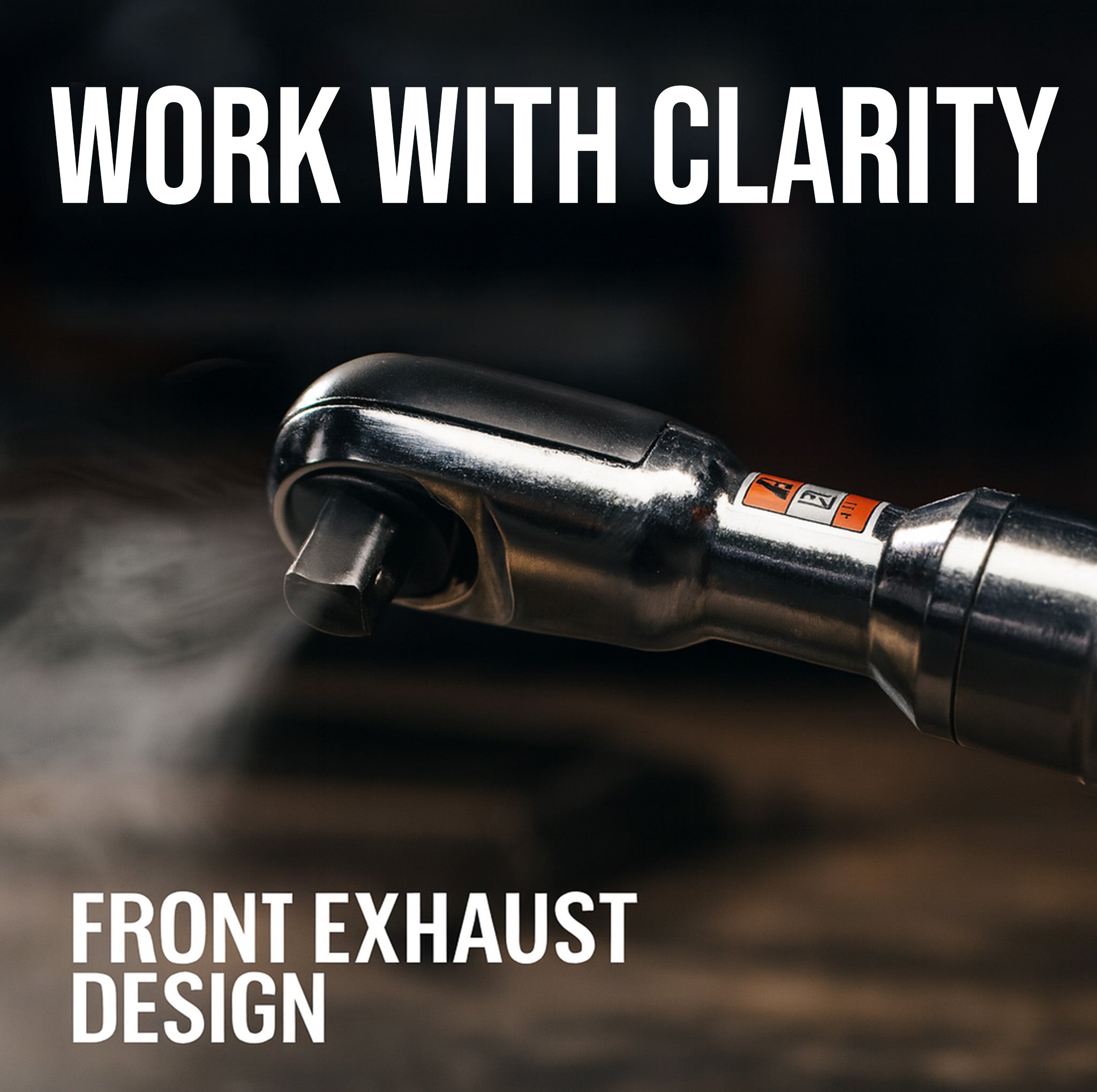 LE-RW57 1/2" Air Ratchet | Compact Heavy-Duty Wrench
